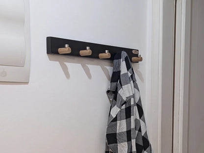 Hexa Perchero de Pared Estilo Industrial